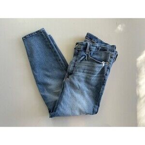 Good American Women's Jeans Good Waist Crop Indigo - Size 20